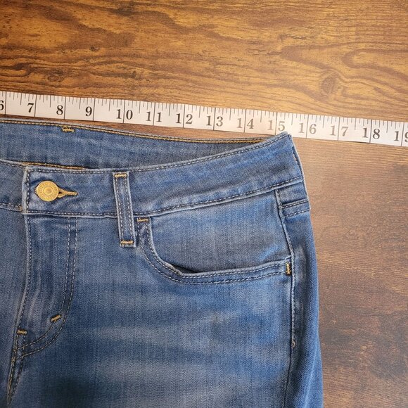 Levi's Jeans Size 31 Mid Rise Skinny Medium Light Wash Stretch Western Denim - Picture 6 of 11